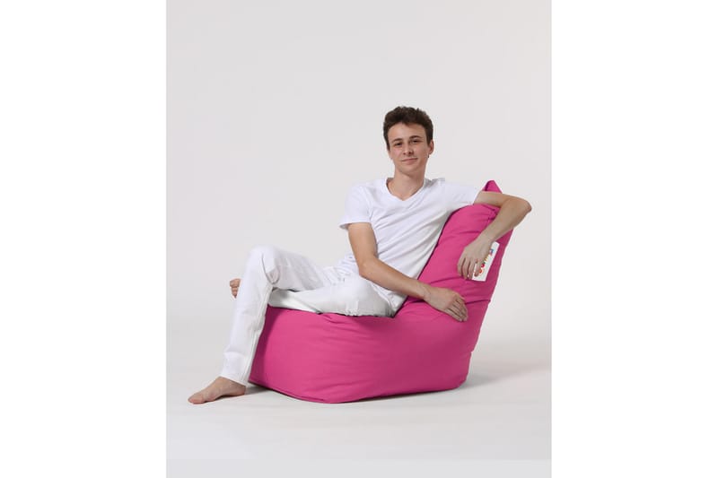 Sittsäck Utomhus Dimants 60 cm - Rosa - Utemöbler & utemiljö - Utestol & trädgårdsstol - Sittsäckar utomhus