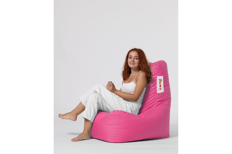 Sittsäck Utomhus Dimants 60 cm - Rosa - Utemöbler & utemiljö - Utestol & trädgårdsstol - Sittsäckar utomhus