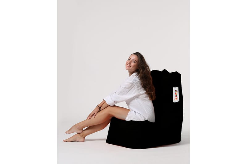 Sittsäck Utomhus Dimants 60 cm - Svart - Utemöbler & utemiljö - Utestol & trädgårdsstol - Sittsäckar utomhus