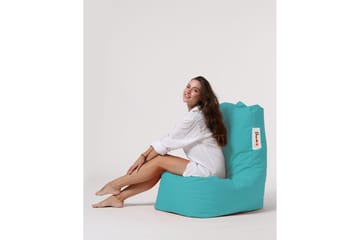 Sittsäck Utomhus Dimants 60 cm - Turkos - Utemöbler & utemiljö - Utestol & trädgårdsstol - Sittsäckar utomhus