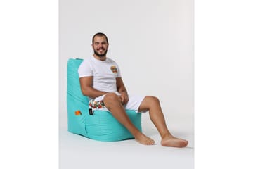 Sittsäck Utomhus Dimants 60 cm - Turkos - Utemöbler & utemiljö - Utestol & trädgårdsstol - Sittsäckar utomhus