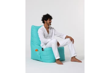 Sittsäck Utomhus Dimants 60 cm - Turkos - Utemöbler & utemiljö - Utestol & trädgårdsstol - Sittsäckar utomhus