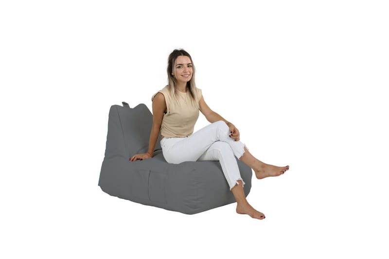 Sittsäck Utomhus Hina 65 cm - Grå - Utemöbler & utemiljö - Utestol & trädgårdsstol - Sittsäckar utomhus