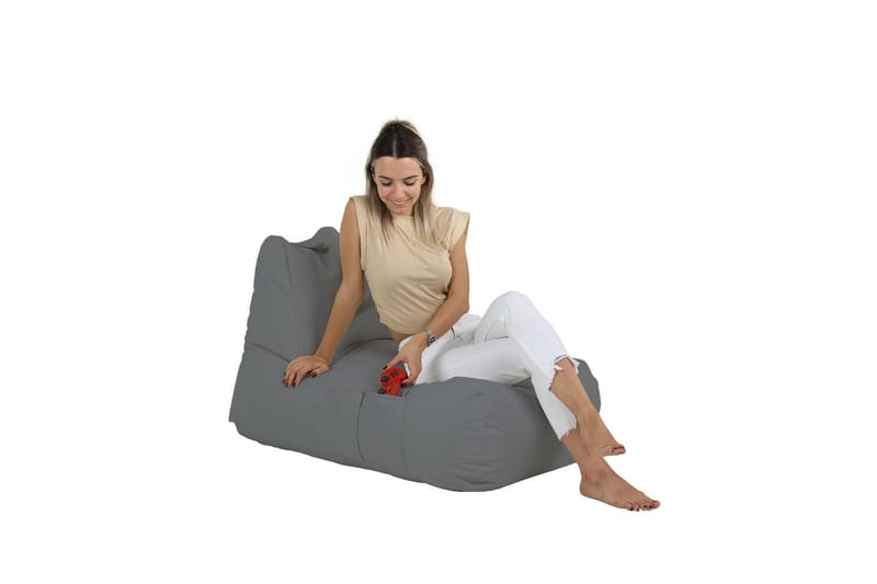 Sittsäck Utomhus Hina 65 cm - Grå - Utemöbler & utemiljö - Utestol & trädgårdsstol - Sittsäckar utomhus