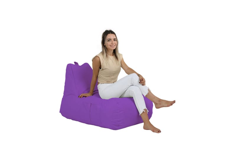 Sittsäck Utomhus Hina 65 cm - Lila - Utemöbler & utemiljö - Utestol & trädgårdsstol - Sittsäckar utomhus