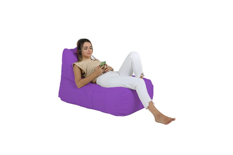 Sittsäck Utomhus Hina 65 cm - Lila - Utemöbler & utemiljö - Utestol & trädgårdsstol - Sittsäckar utomhus