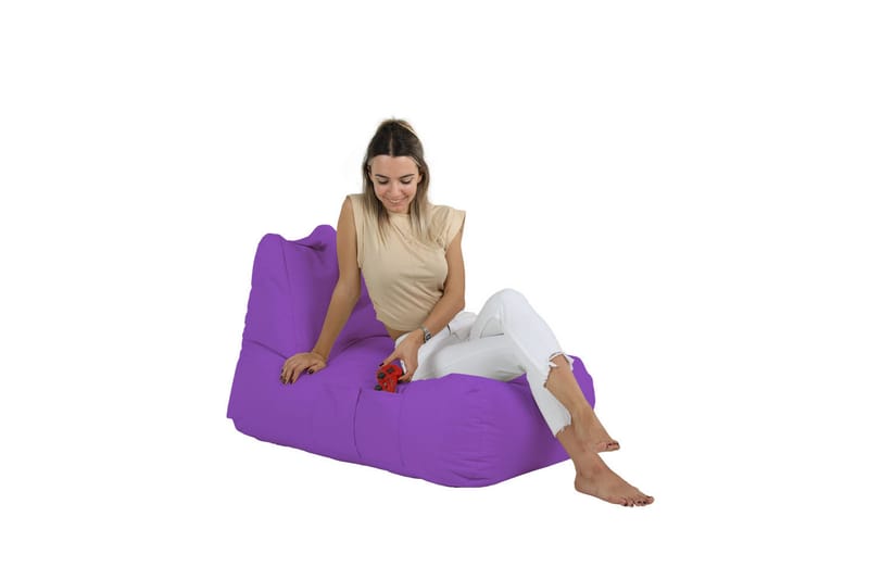 Sittsäck Utomhus Hina 65 cm - Lila - Utemöbler & utemiljö - Utestol & trädgårdsstol - Sittsäckar utomhus