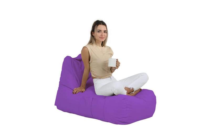 Sittsäck Utomhus Hina 65 cm - Lila - Utemöbler & utemiljö - Utestol & trädgårdsstol - Sittsäckar utomhus
