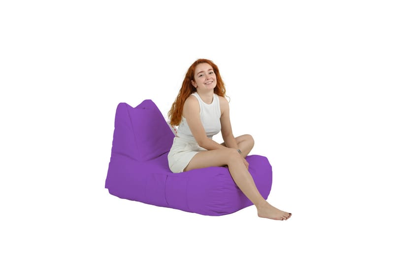 Sittsäck Utomhus Hina 65 cm - Lila - Utemöbler & utemiljö - Utestol & trädgårdsstol - Sittsäckar utomhus