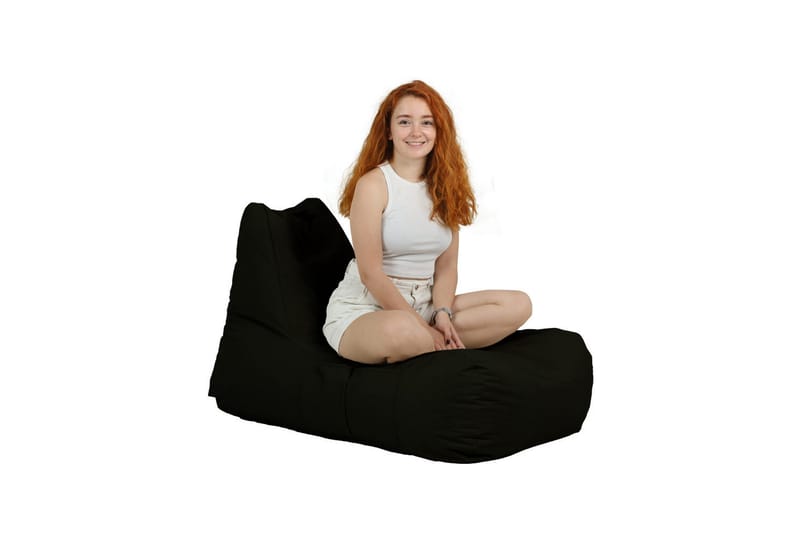 Sittsäck Utomhus Hina 65 cm - Svart - Utemöbler & utemiljö - Utestol & trädgårdsstol - Sittsäckar utomhus
