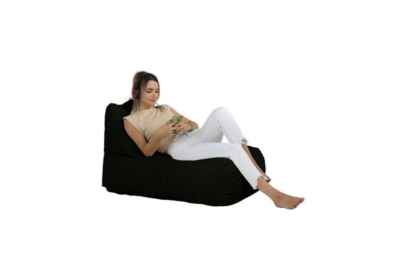 Sittsäck Utomhus Hina 65 cm - Svart - Utemöbler & utemiljö - Utestol & trädgårdsstol - Sittsäckar utomhus