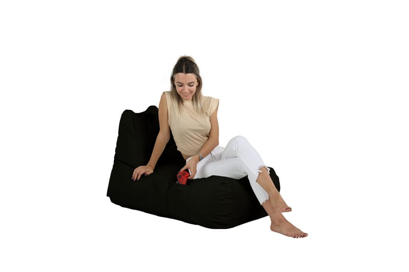 Sittsäck Utomhus Hina 65 cm - Svart - Utemöbler & utemiljö - Utestol & trädgårdsstol - Sittsäckar utomhus