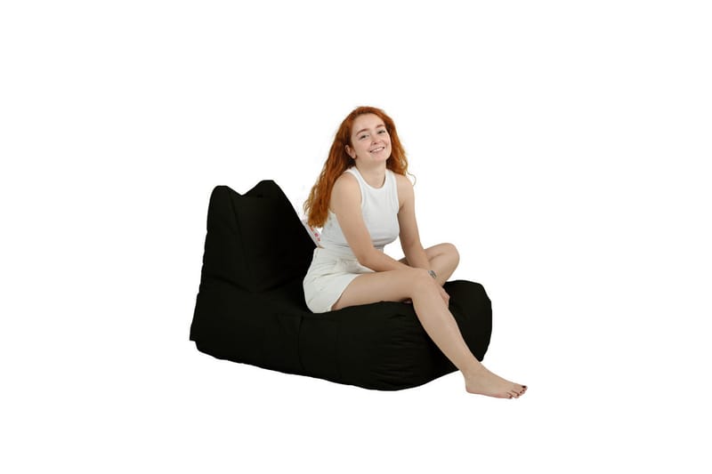 Sittsäck Utomhus Hina 65 cm - Svart - Utemöbler & utemiljö - Utestol & trädgårdsstol - Sittsäckar utomhus