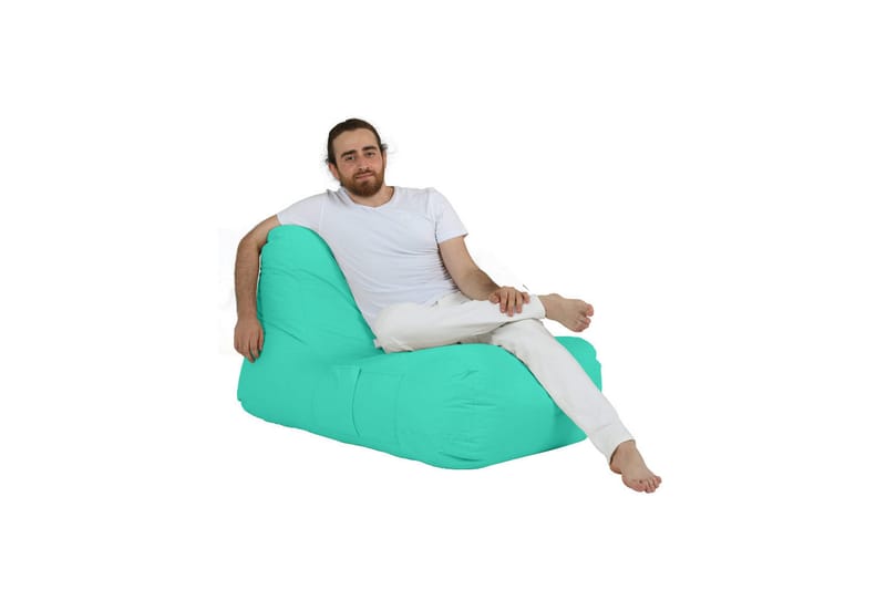 Sittsäck Utomhus Hina 65 cm - Turkos - Utemöbler & utemiljö - Utestol & trädgårdsstol - Sittsäckar utomhus