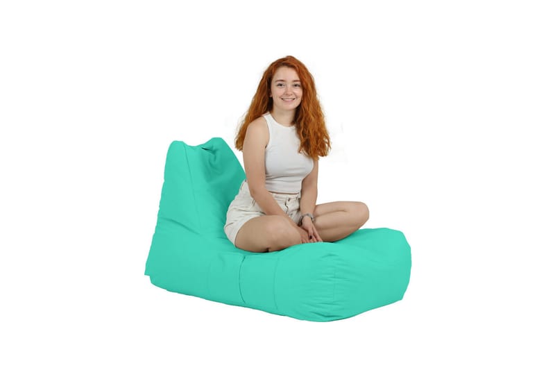 Sittsäck Utomhus Hina 65 cm - Turkos - Utemöbler & utemiljö - Utestol & trädgårdsstol - Sittsäckar utomhus