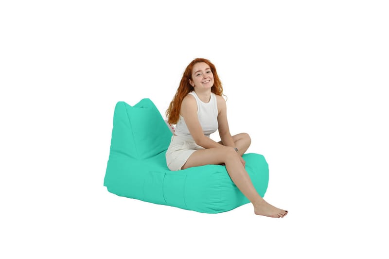 Sittsäck Utomhus Hina 65 cm - Turkos - Utemöbler & utemiljö - Utestol & trädgårdsstol - Sittsäckar utomhus
