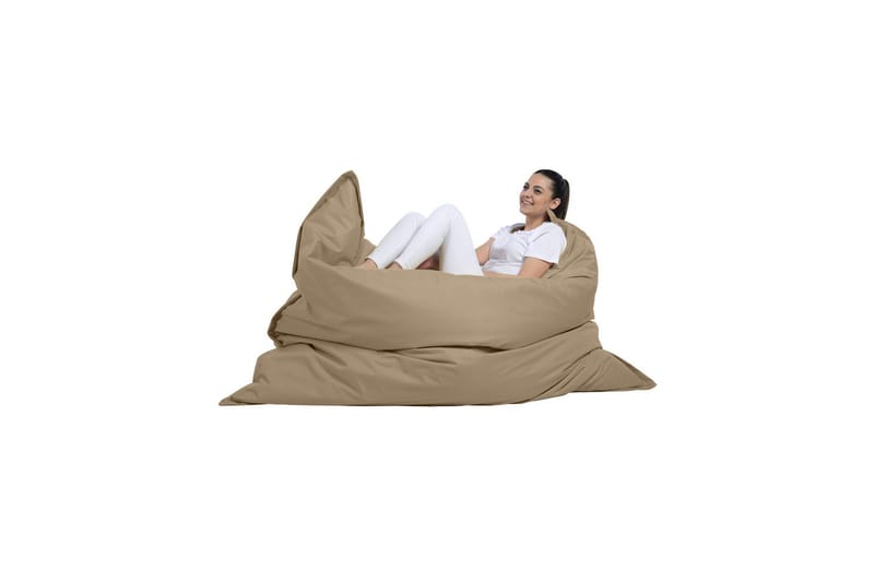 Sittsäck Utomhus Homa 140 cm - Beige - Utemöbler & utemiljö - Utestol & trädgårdsstol - Sittsäckar utomhus