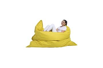 Sittsäck Utomhus Homa 140 cm - Gul - Utemöbler & utemiljö - Utestol & trädgårdsstol - Sittsäckar utomhus