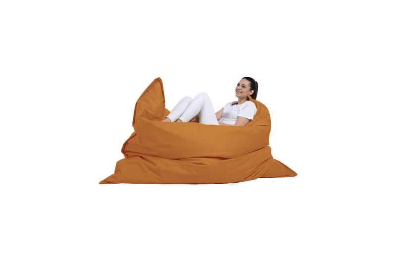 Sittsäck Utomhus Homa 140 cm - Orange - Utemöbler & utemiljö - Utestol & trädgårdsstol - Sittsäckar utomhus