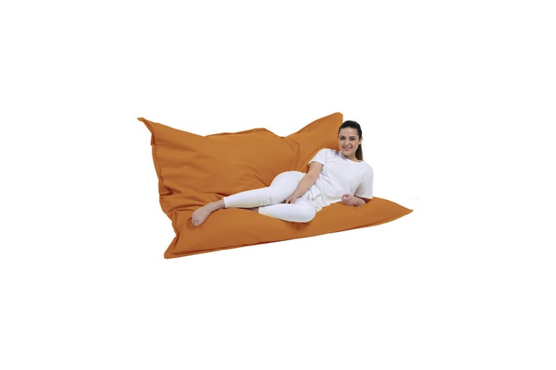 Sittsäck Utomhus Homa 140 cm - Orange - Utemöbler & utemiljö - Utestol & trädgårdsstol - Sittsäckar utomhus