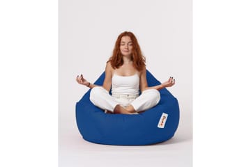 Sittsäck Utomhus Hunny 115 cm - Blå - Utemöbler & utemiljö - Utestol & trädgårdsstol - Sittsäckar utomhus