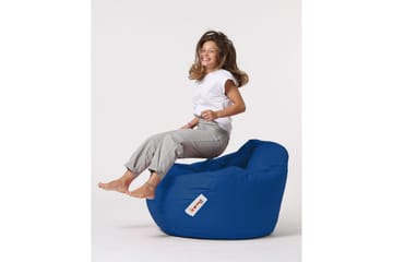 Sittsäck Utomhus Hunny 115 cm - Blå - Utemöbler & utemiljö - Utestol & trädgårdsstol - Sittsäckar utomhus