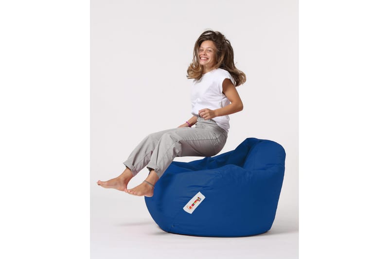 Sittsäck Utomhus Hunny 115 cm - Blå - Utemöbler & utemiljö - Utestol & trädgårdsstol - Sittsäckar utomhus