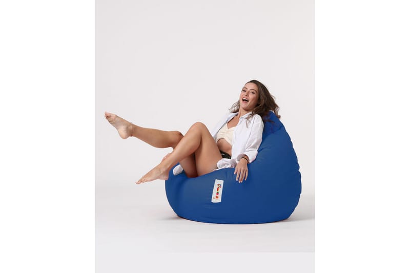 Sittsäck Utomhus Hunny 115 cm - Blå - Utemöbler & utemiljö - Utestol & trädgårdsstol - Sittsäckar utomhus