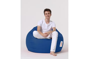 Sittsäck Utomhus Hunny 115 cm - Blå - Utemöbler & utemiljö - Utestol & trädgårdsstol - Sittsäckar utomhus