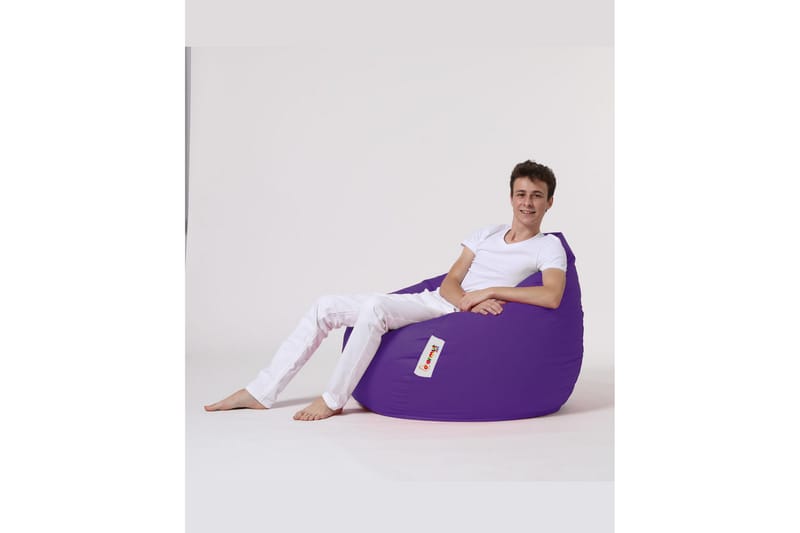 Sittsäck Utomhus Hunny 115 cm - Lila - Utemöbler & utemiljö - Utestol & trädgårdsstol - Sittsäckar utomhus