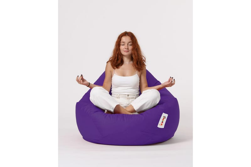 Sittsäck Utomhus Hunny 115 cm - Lila - Utemöbler & utemiljö - Utestol & trädgårdsstol - Sittsäckar utomhus