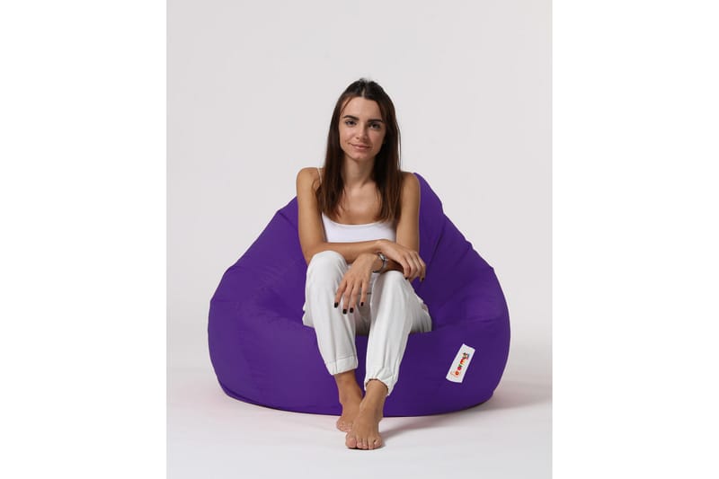 Sittsäck Utomhus Hunny 115 cm - Lila - Utemöbler & utemiljö - Utestol & trädgårdsstol - Sittsäckar utomhus