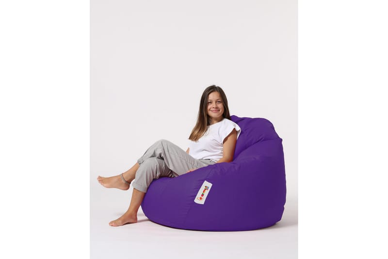 Sittsäck Utomhus Hunny 115 cm - Lila - Utemöbler & utemiljö - Utestol & trädgårdsstol - Sittsäckar utomhus