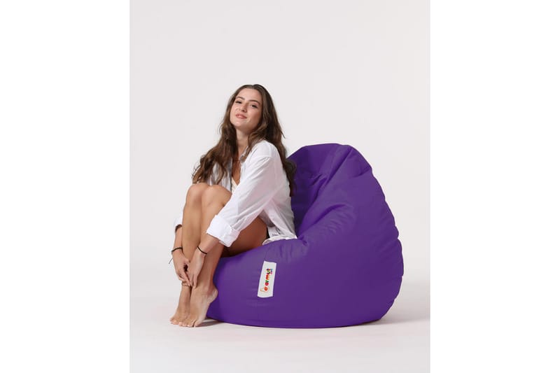 Sittsäck Utomhus Hunny 115 cm - Lila - Utemöbler & utemiljö - Utestol & trädgårdsstol - Sittsäckar utomhus