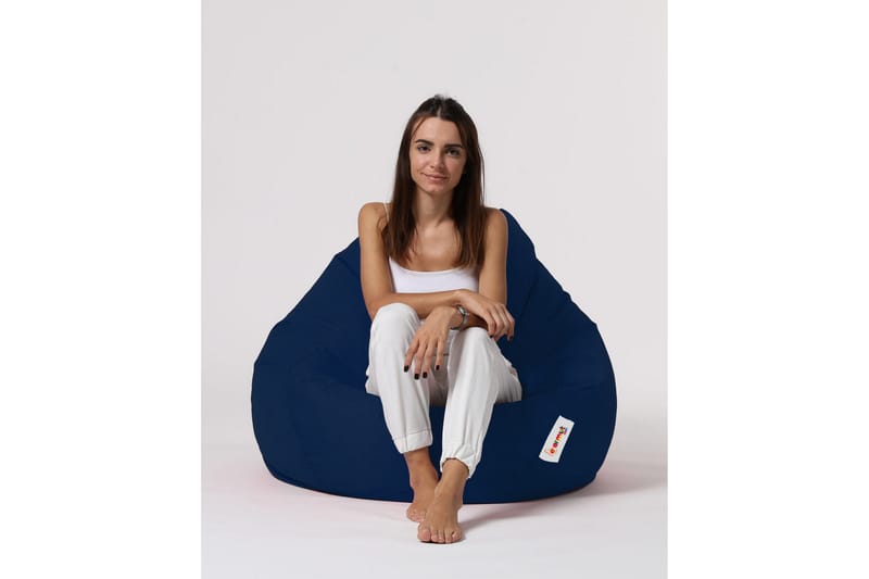 Sittsäck Utomhus Hunny 115 cm - Mörkblå - Sittsäckar utomhus