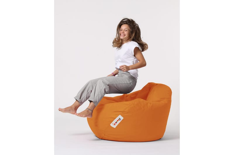 Sittsäck Utomhus Hunny 115 cm - Orange - Utemöbler & utemiljö - Utestol & trädgårdsstol - Sittsäckar utomhus