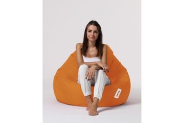 Sittsäck Utomhus Hunny 115 cm - Orange - Utemöbler & utemiljö - Utestol & trädgårdsstol - Sittsäckar utomhus
