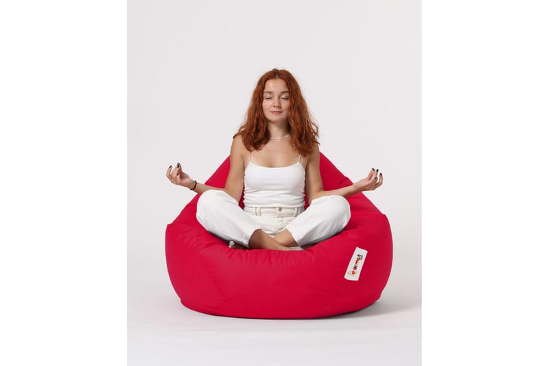 Sittsäck Utomhus Hunny 115 cm - Röd - Utemöbler & utemiljö - Utestol & trädgårdsstol - Sittsäckar utomhus