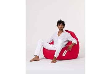 Sittsäck Utomhus Hunny 115 cm - Röd - Utemöbler & utemiljö - Utestol & trädgårdsstol - Sittsäckar utomhus