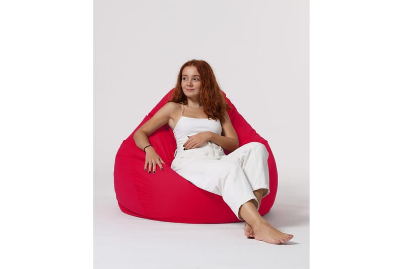 Sittsäck Utomhus Hunny 115 cm - Röd - Utemöbler & utemiljö - Utestol & trädgårdsstol - Sittsäckar utomhus