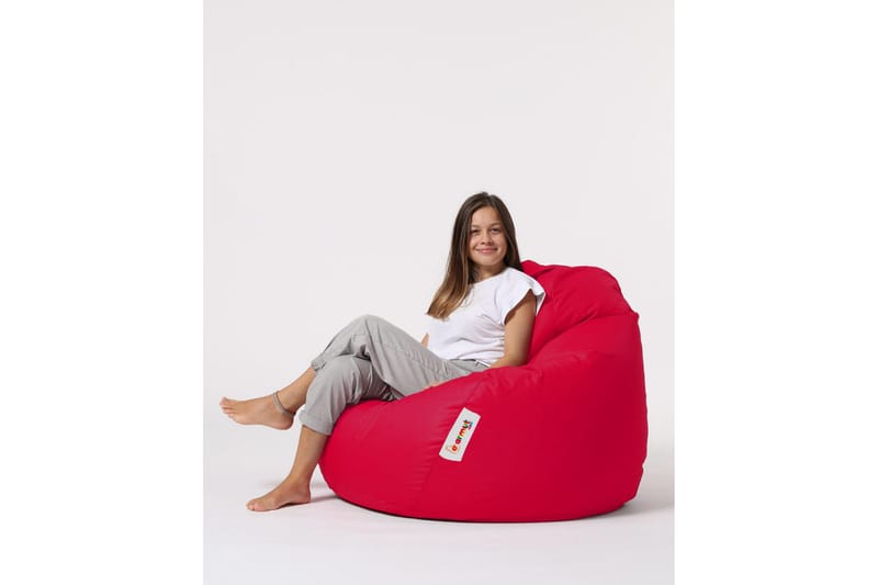 Sittsäck Utomhus Hunny 115 cm - Röd - Utemöbler & utemiljö - Utestol & trädgårdsstol - Sittsäckar utomhus