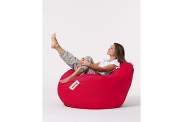 Sittsäck Utomhus Hunny 115 cm - Röd - Utemöbler & utemiljö - Utestol & trädgårdsstol - Sittsäckar utomhus