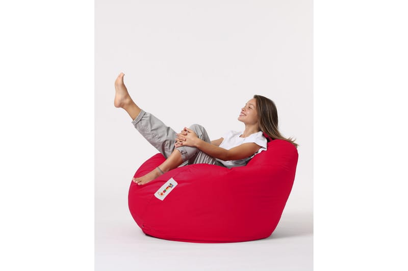 Sittsäck Utomhus Hunny 115 cm - Röd - Utemöbler & utemiljö - Utestol & trädgårdsstol - Sittsäckar utomhus