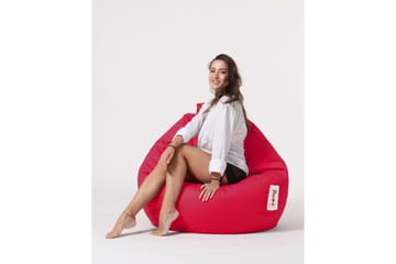 Sittsäck Utomhus Hunny 115 cm - Röd - Utemöbler & utemiljö - Utestol & trädgårdsstol - Sittsäckar utomhus