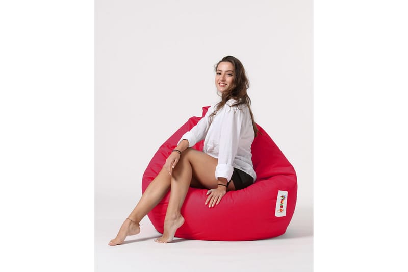 Sittsäck Utomhus Hunny 115 cm - Röd - Utemöbler & utemiljö - Utestol & trädgårdsstol - Sittsäckar utomhus