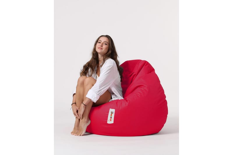 Sittsäck Utomhus Hunny 115 cm - Röd - Utemöbler & utemiljö - Utestol & trädgårdsstol - Sittsäckar utomhus