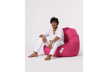 Sittsäck Utomhus Hunny 115 cm - Rosa - Utemöbler & utemiljö - Utestol & trädgårdsstol - Sittsäckar utomhus