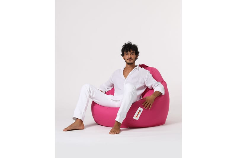 Sittsäck Utomhus Hunny 115 cm - Rosa - Sittsäckar utomhus