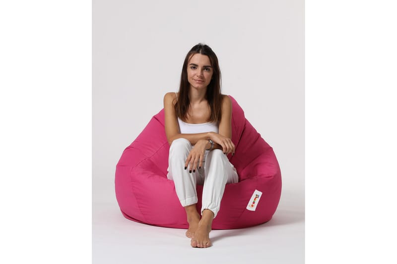 Sittsäck Utomhus Hunny 115 cm - Rosa - Sittsäckar utomhus