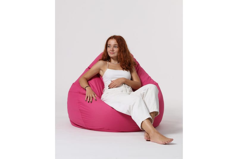 Sittsäck Utomhus Hunny 115 cm - Rosa - Sittsäckar utomhus